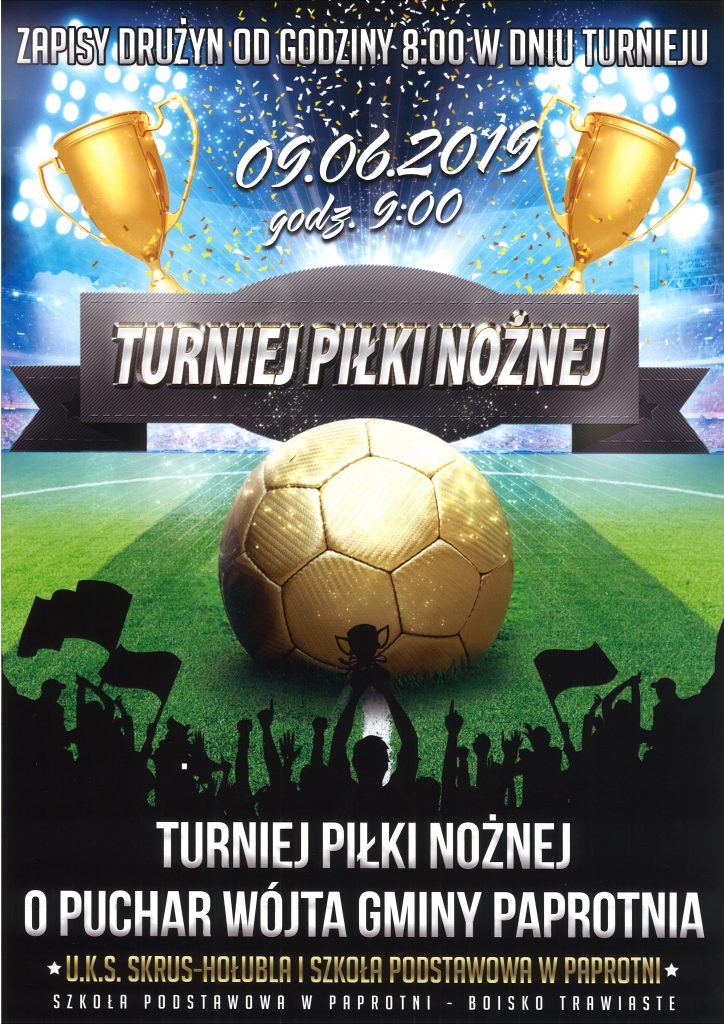Ilustracja do:  Turniej piłki nożnej o puchar Wójta Gminy Paprotnia